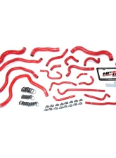 HPS Red Reinforced Silicone Radiator Heater Coolant Hose Kit for Honda 16-19 Civic 2.0L Non Turbo                                     - 57-1607-RED - Image 2