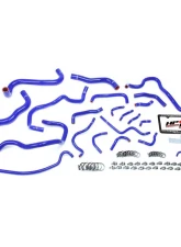 HPS Blue Silicone OEM Replacement Radiator Hose includes Heater Hose Kit Coolant Honda Civic 2016-2019                                     - 57-1608-BLUE - Image 2