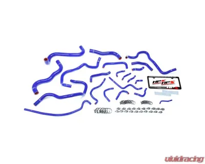 HPS Blue Silicone OEM Replacement Radiator Hose includes Heater Hose Kit Coolant Honda Civic 2016-2019 - 57-1608-BLUE