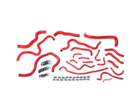 HPS Red Silicone OEM Replacement Radiator Hose includes Heater Hose Kit Coolant Honda Civic 2016-2019