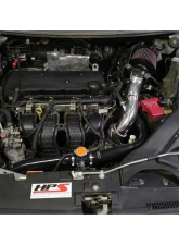 HPS Black Reinforced Silicone Radiator + Heater Hose Kit for Mitsubishi 08-17 Lancer 2.0L 2.4L DE ES GTS                                     - 57-1609-BLK - Image 2