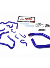 HPS Reinforced Blue Silicone Radiator + Heater Hose Kit Coolant for Toyota 10-14 FJ Cruiser 4.0L V6                                     - 57-1611-BLUE - Image 2