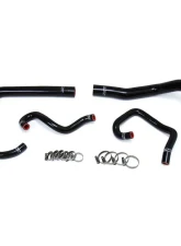 HPS Black Reinforced Silicone Radiator + Heater Hose Kit Coolant for Toyota 93-98 Supra MK4 2JZ Turbo Left Hand Drive                                     - 57-1613-BLK - Image 2