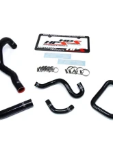 HPS Black Reinforced Silicone Radiator + Heater Hose Kit Coolant for Toyota 93-98 Supra MK4 2JZ Turbo Left Hand Drive                                     - 57-1613-BLK - Image 2