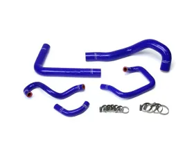 HPS Blue Reinforced Silicone Radiator + Heater Hose Kit Coolant for Toyota 93-98 Supra MK4 2JZ Turbo Left Hand Drive