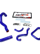 HPS Performance Products Blue Reinforced Silicone Radiator & Heater Hose Kit for 93-98 Toyota Supra MK4 2JZ Turbo                                     - 57-1613-BLUE - Image 2