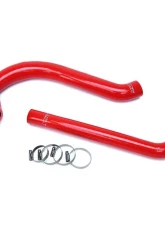 HPS Performance Products Red Silicone Radiator Hose Kit for Jeep 87-95 Wrangler YJ 2.5L                                     - 57-1627-RED - Image 2