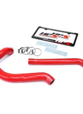 HPS Performance Products Red Silicone Radiator Hose Kit for Jeep 87-95 Wrangler YJ 2.5L                                     - 57-1627-RED - Image 2