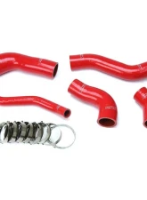 HPS Performance Products Red Silicone Intercooler Hose Kit for 2013-2017 Hyundai Veloster 1.6L Turbo                                     - 57-1629-RED - Image 3