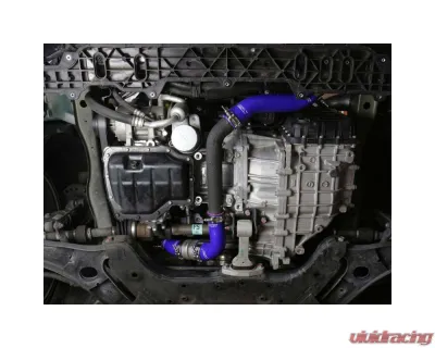 HPS Black Reinforced Silicone Intercooler Hose Kit for Hyundai 13-17 Veloster 1.6L Turbo - 57-1629-BLK