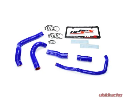 HPS Performance Products Blue Silicone Radiator Hose Kit for Lexus GS200t/RC200t 2016-2017 - 57-1633-BLUE