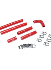 HPS Red Silicone OEM Replacement Rear Heater Coolant Hose Kit Lexus LX450 FJ80 1996-1997                                     - 57-1638-RED - Image 5