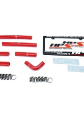 HPS Red Silicone OEM Replacement Rear Heater Coolant Hose Kit Lexus LX450 FJ80 1996-1997                                     - 57-1638-RED - Image 5