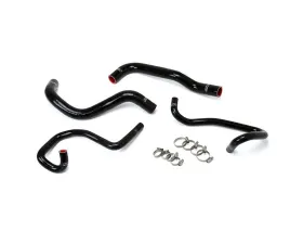 HPS Black Reinforced Silicone Radiator + Heater Hose Kit for Toyota 05-18 Tacoma 2.7L 4Cyl