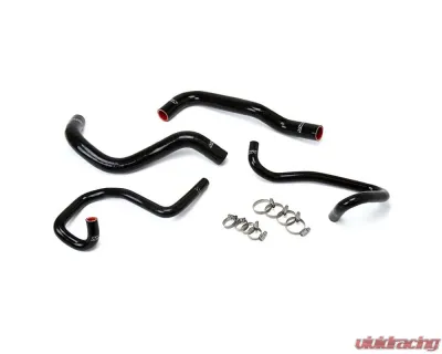 HPS Black Reinforced Silicone Radiator + Heater Hose Kit for Toyota 05-18 Tacoma 2.7L 4Cyl - 57-1640-BLK