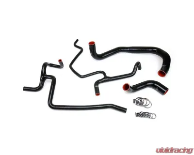 HPS Black Silicone OEM Replacement Radiator Hose includes Heater Hose Kit Coolant Dodge Charger 2011-2018 - 57-1645-BLK