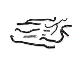 HPS Performance Products Black Reinforced Silicone Heater Hose Kit for 2016-2017 Chevy Camaro SS 6.2L V8