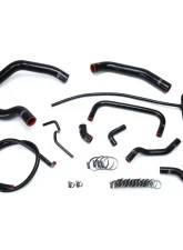 HPS Reinforced Black Silicone Radiator + Heater Hose Kit Coolant for Ford 04-11 Ranger 4.0L V6                                     - 57-1661-BLK - Image 2