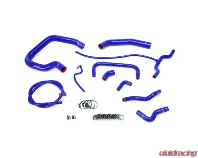 HPS Reinforced Blue Silicone Radiator + Heater Hose Kit Coolant for Ford 04-11 Ranger 4.0L V6 - 57-1661-BLUE