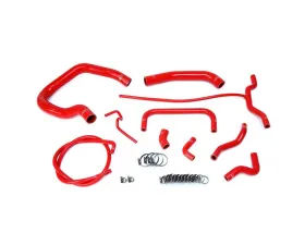 HPS Reinforced Red Silicone Radiator + Heater Hose Kit Coolant for Ford 04-11 Ranger 4.0L V6