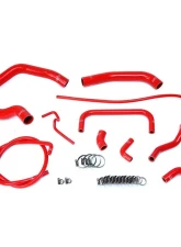 HPS Reinforced Red Silicone Radiator + Heater Hose Kit Coolant for Ford 04-11 Ranger 4.0L V6                                     - 57-1661-RED - Image 2