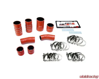 HPS Performance Products High Temp Aramid Reinforced Silicone Intercooler Hose Boots Kit for Ford F150 Raptor 2017-2025 3.5L Ecoboost Twin Turbo - 57-1672