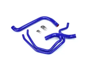 HPS Blue Reinforced Silicone Radiator Hose Kit Coolant for Ford 99-03 F150 Lightning 5.4L V8