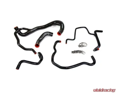 HPS Black Silicone Radiator Heater Coolant Hose Kit Dodge Challenger 2015-2018 - 57-1675-BLK