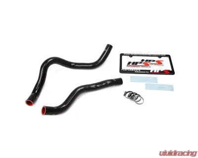 HPS Performance Products Black Silicone Radiator Hose Kit for Honda Pilot 2016-2020 3.5L V6 - 57-1677-BLK