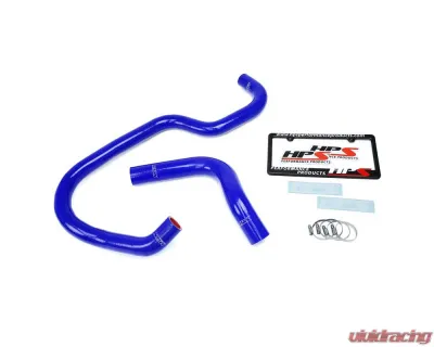 HPS Blue Silicone OEM Replacement Radiator Coolant Hose Kit Cadillac Escalade 2007-2014 - 57-1686R-BLUE