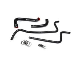 HPS Black Reinforced Silicone Radiator + Heater Hose Kit for Jeep 00-01 Wrangler TJ 4.0L Left Hand Drive