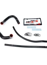 HPS Black Reinforced Silicone Radiator + Heater Hose Kit for Jeep 93-98 Grand Cherokee 4.0L I6 Left Hand Drive                                     - 57-1690-BLK - Image 2
