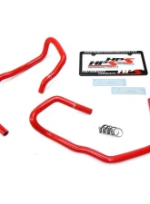HPS Silicone Heater Coolant Hose Kit (Red) Toyota 4Runner 4.0L V6 2010-2024                                     - 57-1694-RED - Image 2