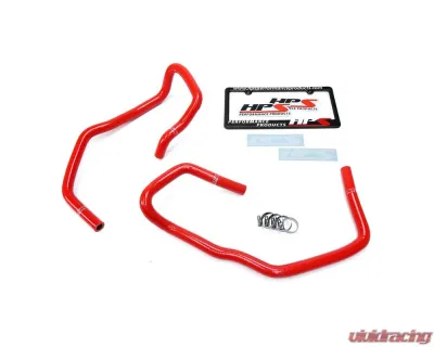 HPS Silicone Heater Coolant Hose Kit (Red) Toyota 4Runner 4.0L V6 2010-2024 - 57-1694-RED