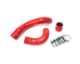 HPS Performance Products HPS Reinforced Silicone Intercooler Hose Kit Red for Honda Civic Type R 2018-2021