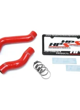 HPS Red Silicone OEM Replacement Radiator Coolant Hose Kit BMW 325Ci 2001-2006                                     - 57-1698-RED - Image 5