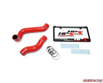 HPS Red Silicone OEM Replacement Radiator Coolant Hose Kit BMW 325Ci 2001-2006 - 57-1698-RED