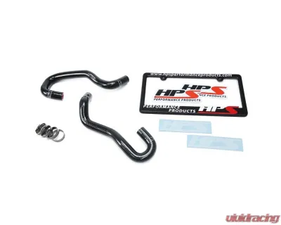 HPS Performance Products Black Silicone Heater Hose Kit for 2007-2010 Toyota Tundra 4.0L V6 - 57-1700-BLK