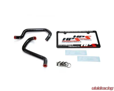 HPS Performance Products Black Silicone Heater Hose Kit for 2011-2015 Toyota Tundra 4.0L V6 - 57-1701-BLK