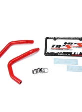 HPS Performance Products Red Reinforced Silicone Heater Hose Kit for 2007-2011 Toyota Tundra 5.7L V8                                     - 57-1702-RED - Image 2