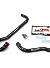HPS Black Silicone OEM Replacement Radiator Coolant Hose Kit Jeep Grand Cherokee WK1 2005-2010                                     - 57-1704-BLK - Image 2
