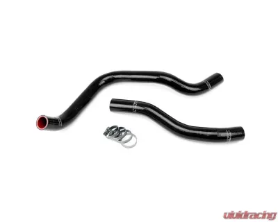 HPS Black Reinforced Silicone Radiator Hose Kit Coolant for Honda 03-07 Accord 3.0L V6 - 57-1705-BLK