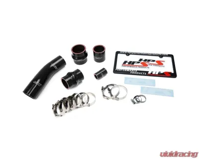 HPS Black High Temp Reinforced Silicone Intercooler Hose Boots Kit for Toyota 1991-1995 MR2 2.0L Turbo - 57-1711-BLK