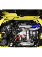 HPS Performance Products Blue High Temp Silicone Intercooler Hose Boots Kit for 1991-1995 Toyota MR2 2.0L Turbo                                     - 57-1711-BLUE - Image 2