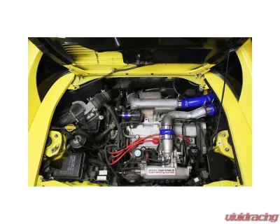 HPS Performance Products Blue High Temp Silicone Intercooler Hose Boots Kit for 1991-1995 Toyota MR2 2.0L Turbo - 57-1711-BLUE