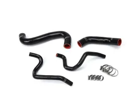 HPS Black Reinforced Silicone Radiator + Heater Hose Kit for Subaru 2002 Impreza 2.5L Non Turbo Left Hand Drive