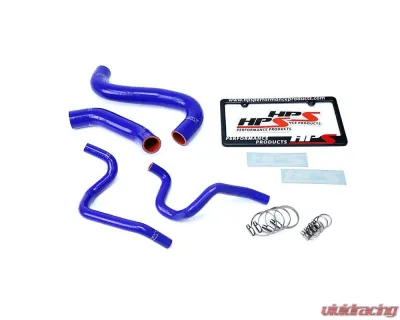 HPS Performance Products Blue Silicone Radiator & Heater Hose Kit for 2002 Subaru Impreza 2.5L Non Turbo - 57-1731-BLUE