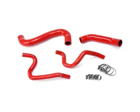 HPS Red Reinforced Silicone Radiator + Heater Hose Kit for Subaru 2002 Impreza 2.5L Non Turbo Left Hand Drive