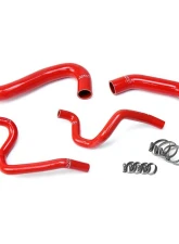 HPS Red Reinforced Silicone Radiator + Heater Hose Kit for Subaru 2002 Impreza 2.5L Non Turbo Left Hand Drive                                     - 57-1731-RED - Image 2