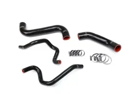 HPS Black Reinforced Silicone Radiator + Heater Hose Kit for Subaru 2003 Impreza 2.5L Non Turbo Left Hand Drive